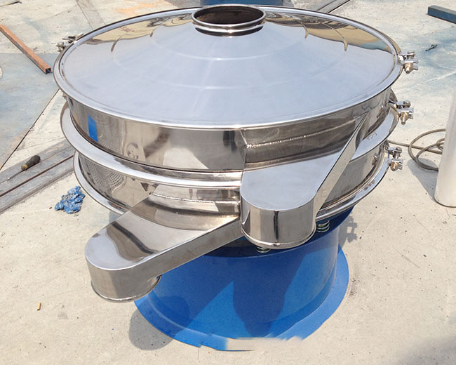 食品振動篩設(shè)備選用圓形直排式、三次元式