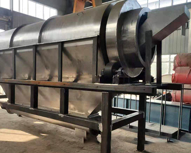 復(fù)合肥滾筒篩包含機(jī)架，滾筒篩和滾筒