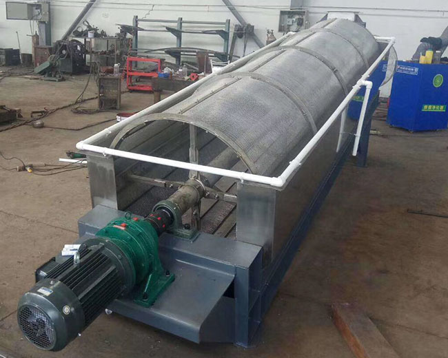 復(fù)合肥滾筒篩包含機(jī)架，滾筒篩和滾筒