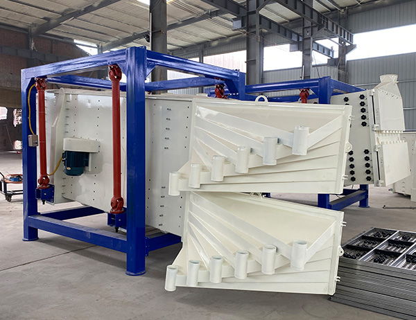 篩分石油壓裂砂50噸一小時用多大的篩機，多少錢