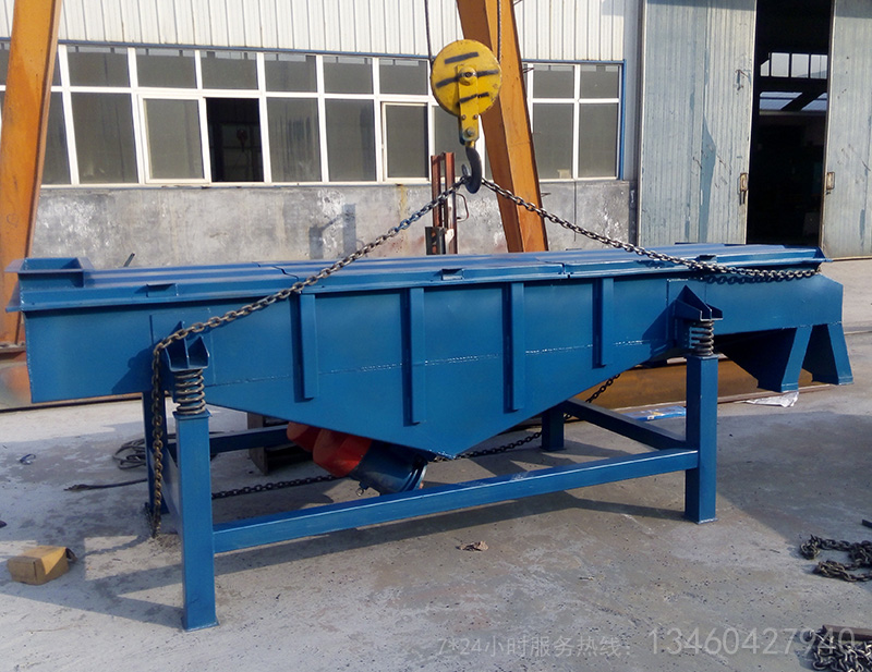 石膏粉分目篩處理量5噸t/h選用1245直線篩可以嗎？