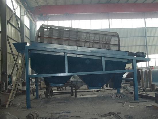 建筑垃圾、混凝土廢料專用滾筒篩分機(jī)介紹