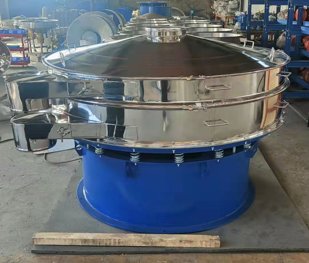 藥粉、食品制藥篩分機選擇圓形三次元振動篩較好